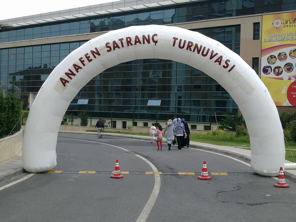 İstanbul yol takı balon süsleme uygulaması — Esin Balon organizasyon