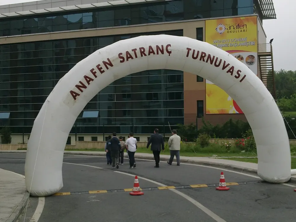 İstanbul yol takı balon süsleme uygulaması — Esin Balon organizasyon
