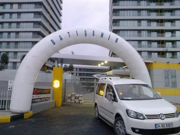 Yol Takı Balon Süsleme çalışması — Esin Balon İstanbul