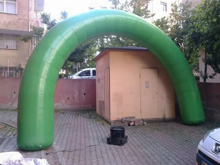 İstanbul yol takı balon süsleme uygulaması — Esin Balon organizasyon