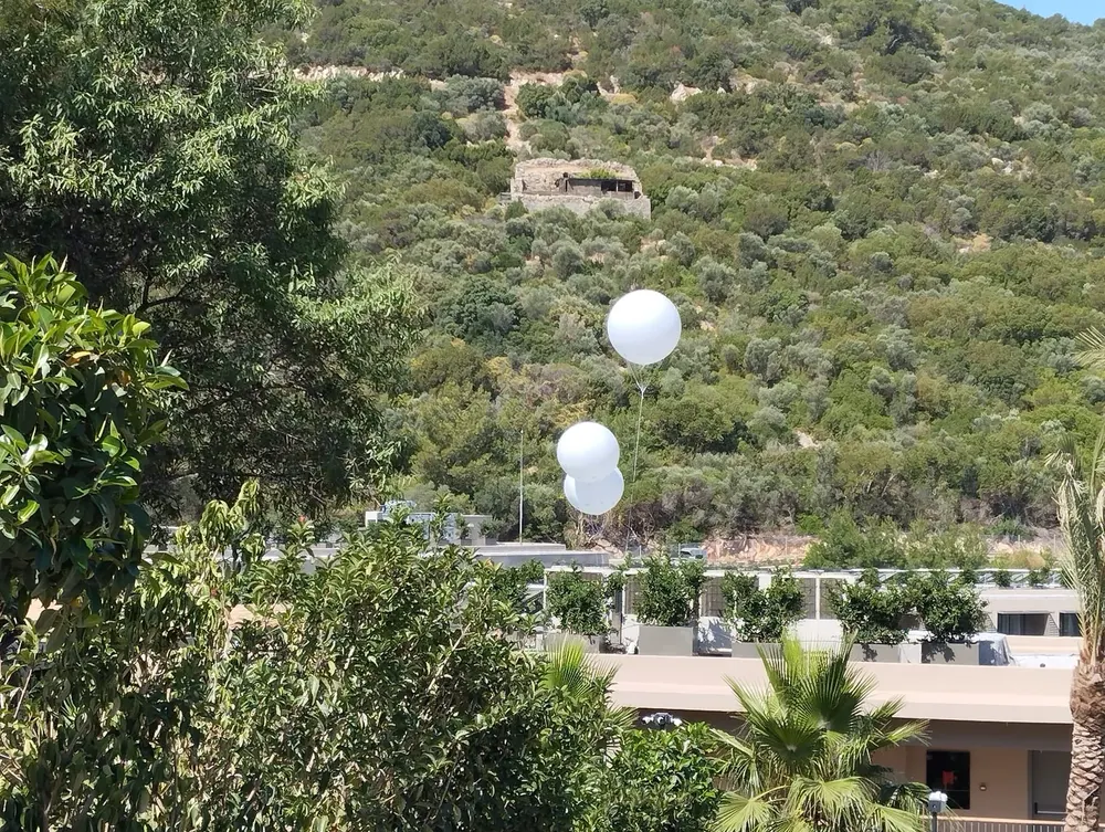 İstanbul zeplin balon uygulaması — Esin Balon organizasyon